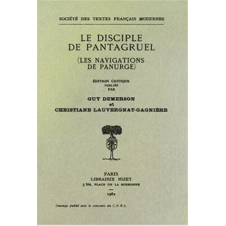 Le Disciple de Pantagruel (Les Navigations de Panurge)