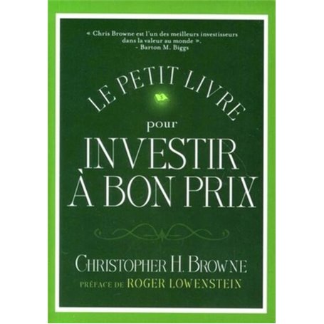Le petit livre pour investir à bon prix
