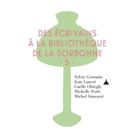 Des écrivains à la bibliothèque de la Sorbonne