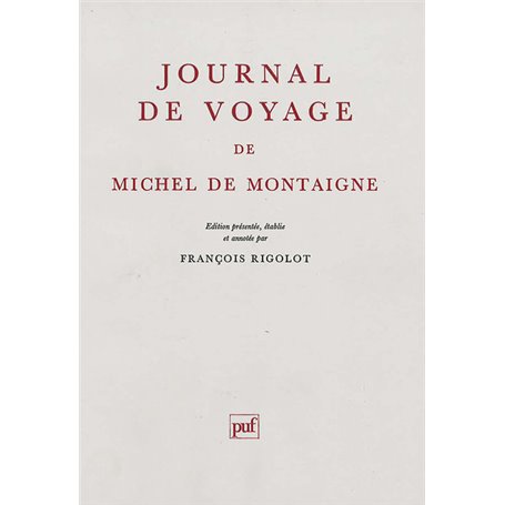 Journal de voyage