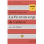 Premières leçons sur « La Vie est un songe » de Calderon
