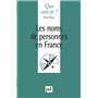 Les noms de personnes en France