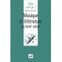 Musique et littérature au XVIIIe siècle