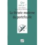La théorie moderne du portefeuille