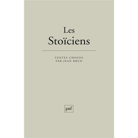 Les stoïciens