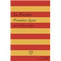 La Passion. Premières leçons