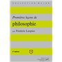 Premières leçons de philosophie