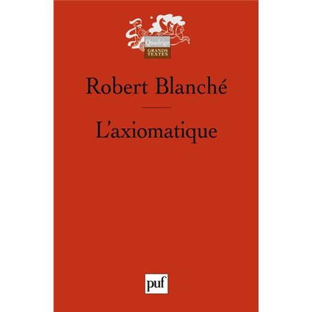 L'axiomatique