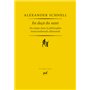 En deçà du sujet. Du temps dans la philosophie transcendantale allemande