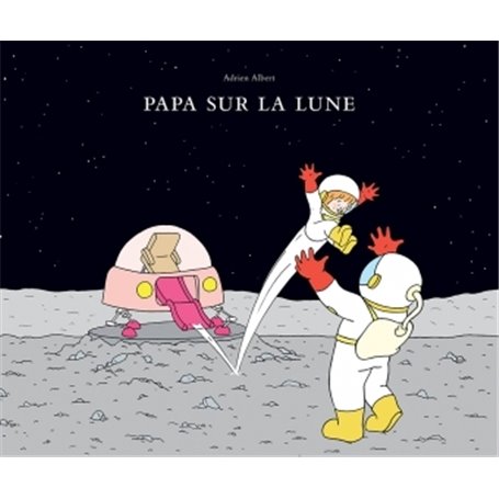 papa sur la lune