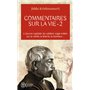 Commentaires sur la vie