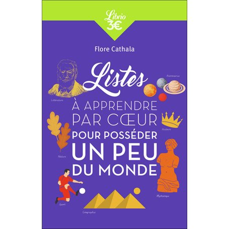 Listes à apprendre par coeur pour posséder un peu du monde