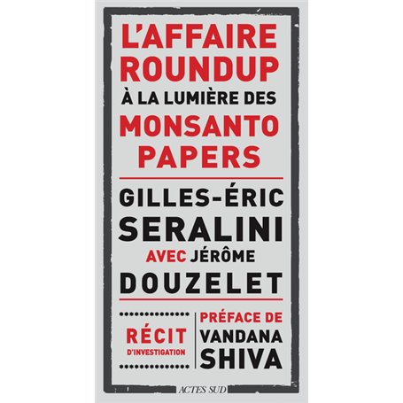 L'affaire Roundup à la lumière des Monsa