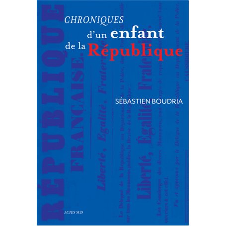 Chroniques d'un enfant de la République