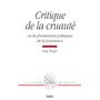 Critique de la cruauté