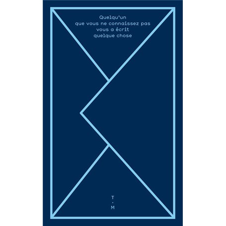 Quelqu'un que vous ne connaissez pas vous a écrit quelque chose...