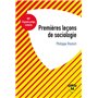 Premières leçons de sociologie