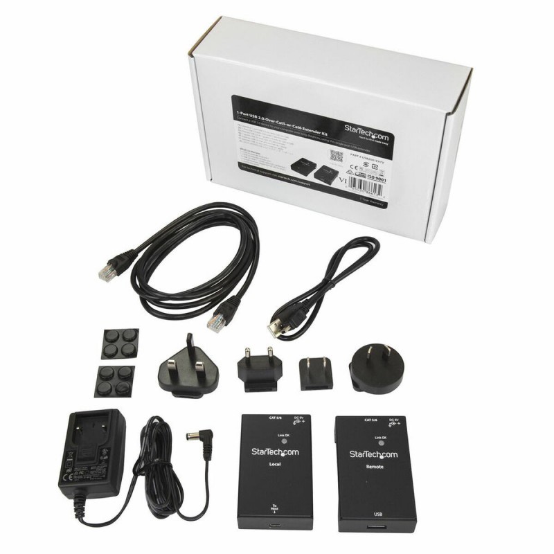 Image secondaire de Startech.com Kit extendeur USB 2.0 via Cat5 ou Cat6 à 1 port - 50 m