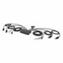 Startech.com C2-DD46-UA2-CBL-KVM commutateur écran, clavier et souris Noir