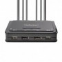 Startech.com C2-DD46-UA2-CBL-KVM commutateur écran, clavier et souris Noir