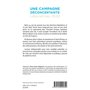 Une campagne déconcertante