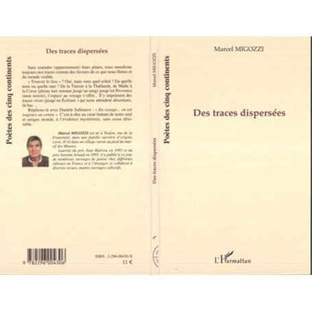 Des traces dispersées