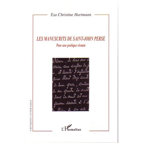 Les manuscrits de Saint-John Perse