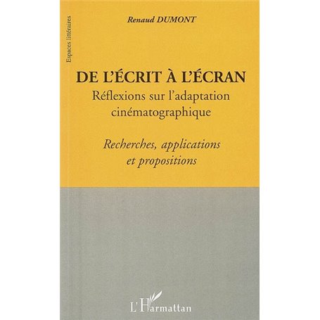 De l'écrit a l'écran