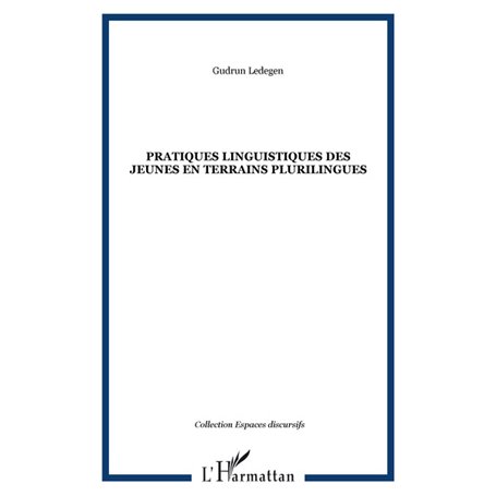 Pratiques linguistiques des jeunes en terrains plurilingues