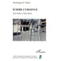 Ecrire l'urgence