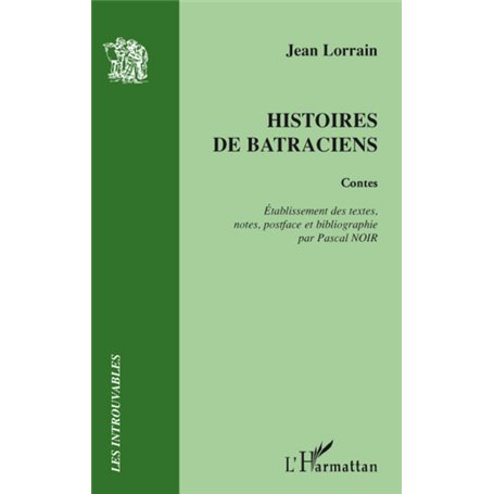 Histoires de batraciens