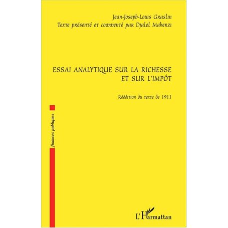 Essai analytique sur la richesse et sur l'impôt