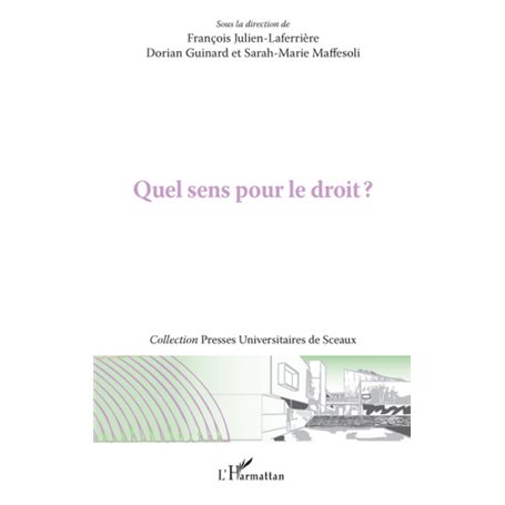 Quel sens pour le droit ?