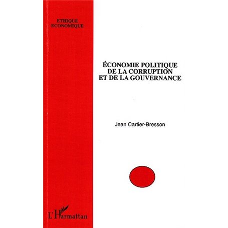 Economie politique de la corruption et de la gouvernance