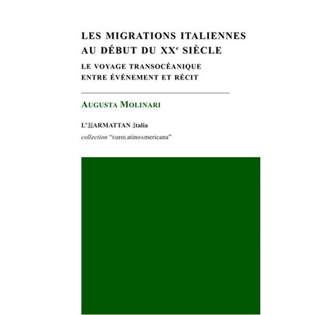 Les migrations italiennes au début du XXe siècle
