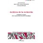 Archives de la recherche