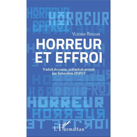 Horreur et effroi