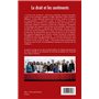 Le droit et les sentiments