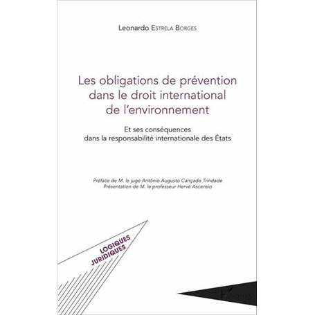 Les obligations de prévention dans le droit international de l'environnement