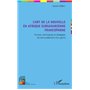 L'art de la nouvelle en Afrique subsaharienne francophone