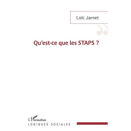 Qu'est-ce que les STAPS ?