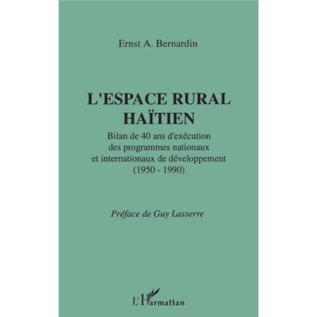 L'espace rural haïtien