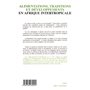 Alimentations, traditions et développements en Affique intertropicale