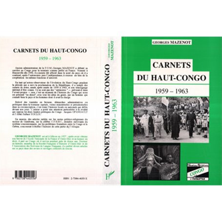 Camets du Haut-Congo 1959-1963