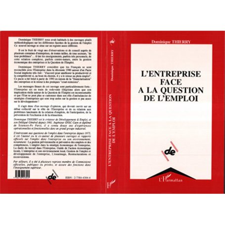 L'entreprise face à la question de l'emploi