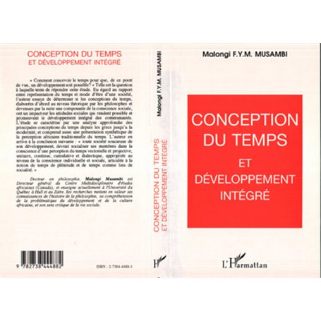 Conception du temps et développement intégré
