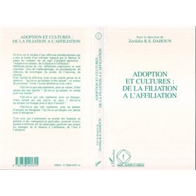 Adoption et cultures : de la filiation à l'affiliation