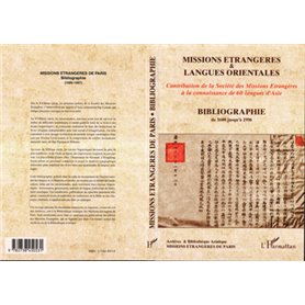 Missions Etrangères et langues orientales