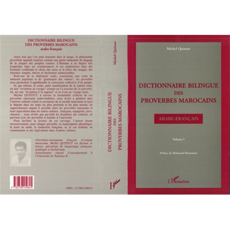 Dictionnaire bilingue des proverbes marocains arabe-français