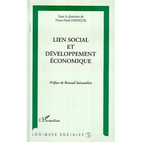 Lien social et développement économique